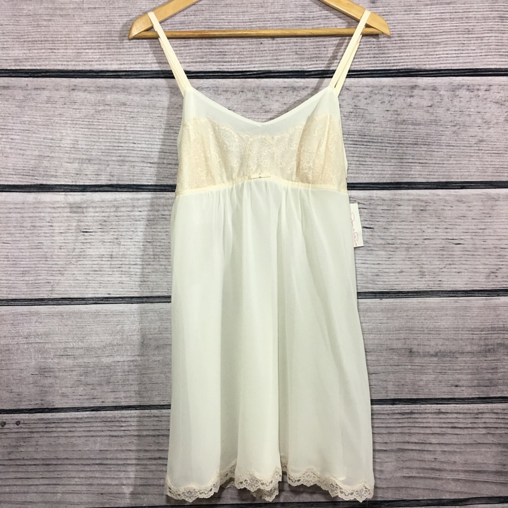 Oscar De La Renta | NWT Pink Label Chemise Lace